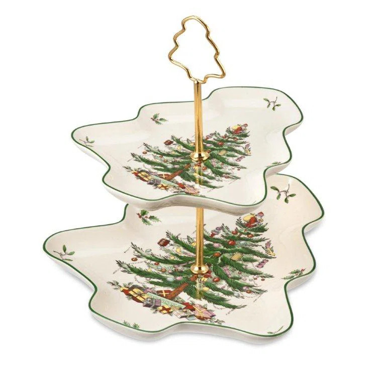 Spode Christmas Tree Tiered Stand & Reviews | Wayfair | Wayfair North America