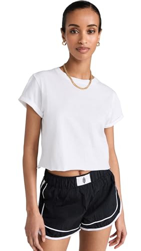 FP Movement Women's The Perfect Tee, White, XL | Amazon (US)