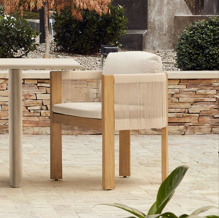 Porto Outdoor Dining Chairs | West Elm (US)