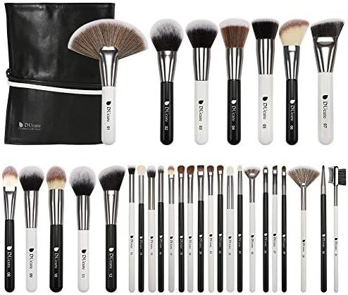 DUcare Professional Makeup Brushes Panda Makeup Brush Set 31Pcs Kabuki Foundation Blending Face P... | Amazon (US)