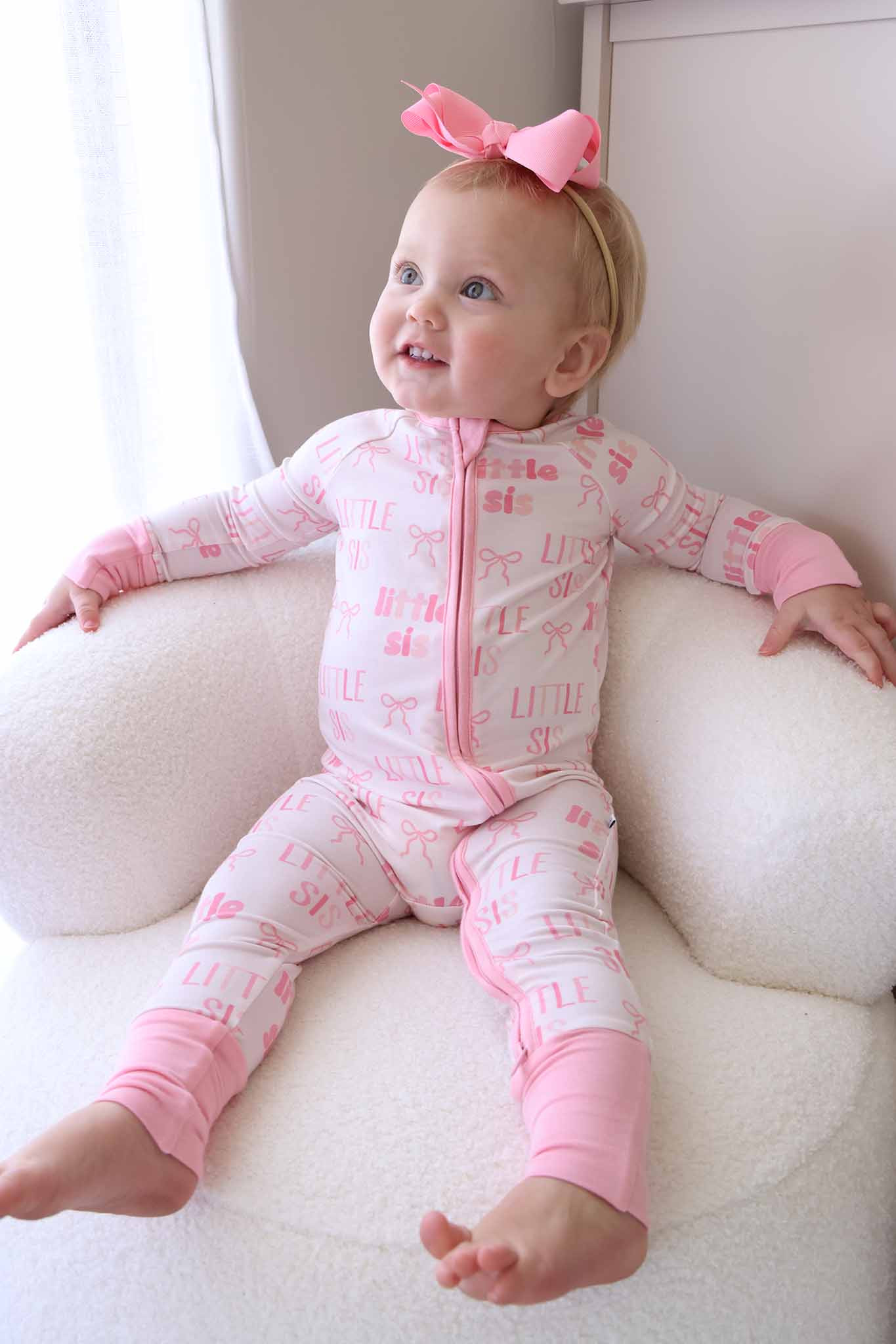 Convertible Zip Romper | Little Sis | Caden Lane