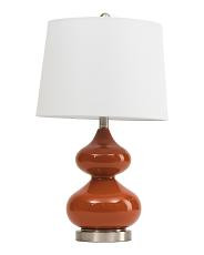 24in Foligno Glass Table Lamp | TJ Maxx