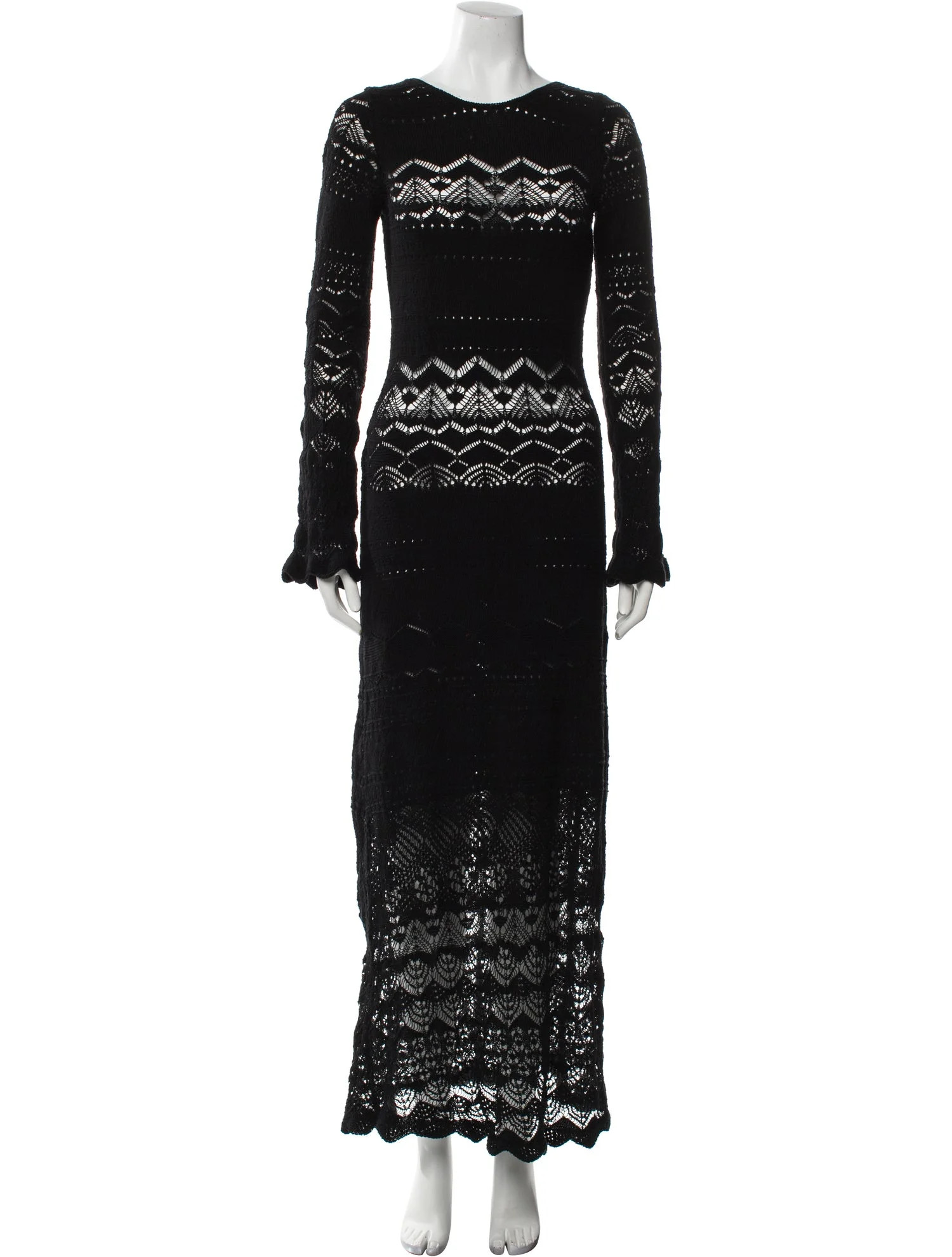 Crew Neck Long Dress | The RealReal