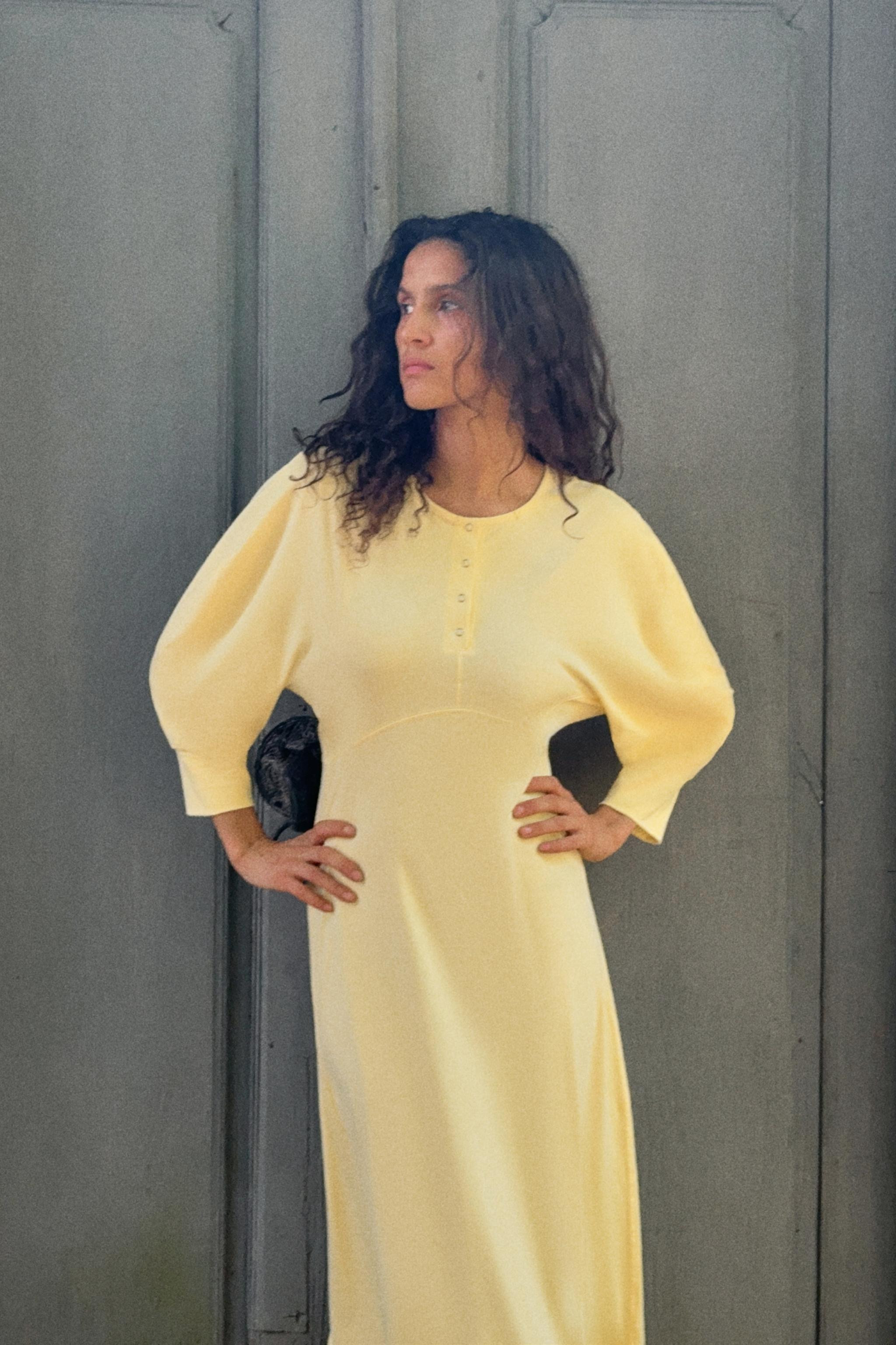 LANGES DRAPIERTES KLEID | Zara DE