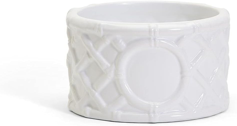 Two's Company Hampton Faux Bamboo Bottle Coaster/Bowl | Amazon (US)