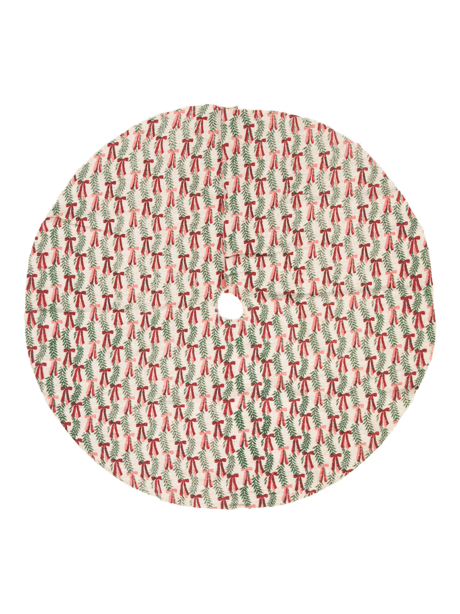 Bow Printed Tree Skirt | Garlands & Trimmings | Marshalls | Marshalls