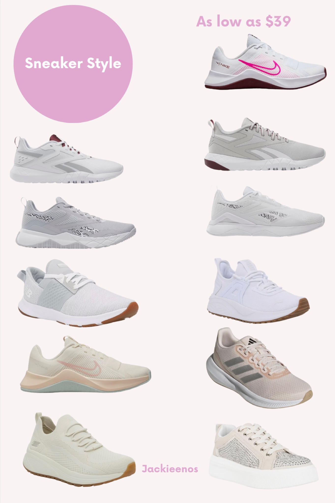 Sneakers starting at $39 some 50% off 

#LTKfitness #LTKfindsunder50 #LTKshoecrush