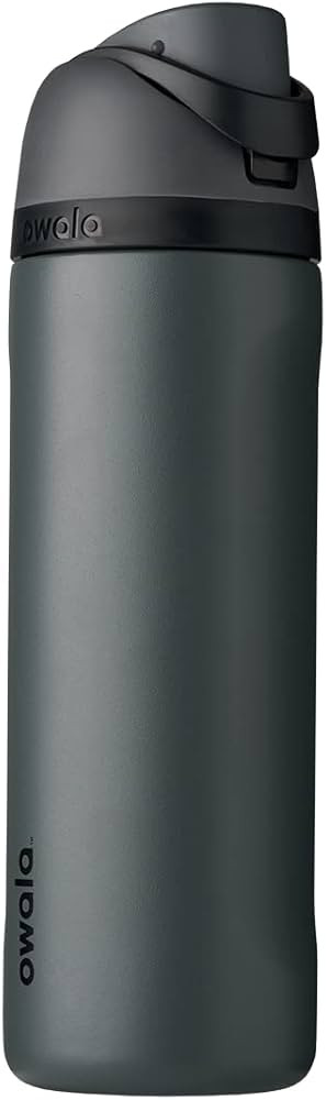 Owala FreeSip Insulated Stainless Steel Water Bottle with Straw for Sports and Travel, BPA-Free, 24-oz, Grayt | Amazon (US)