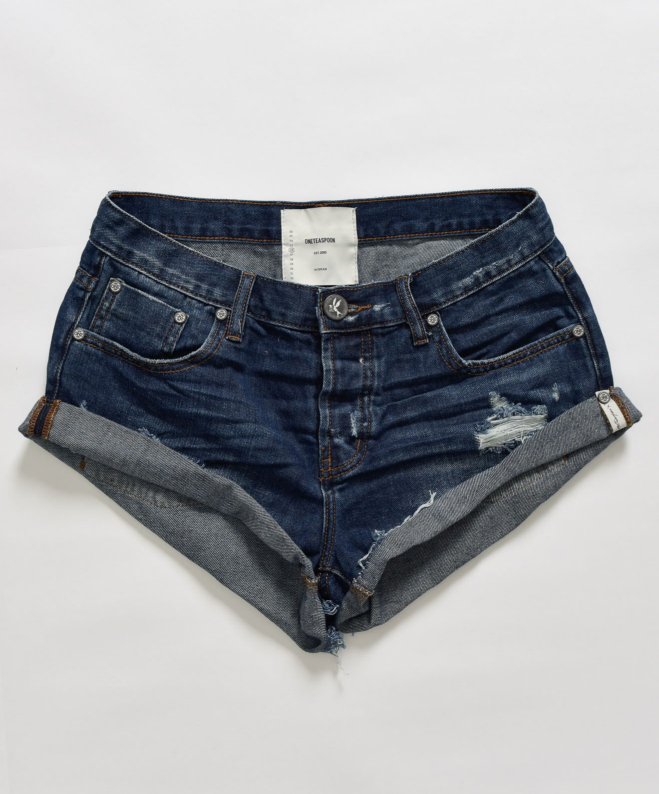 BLUE MOON BANDITS DENIM SHORT | OneTeaspoon