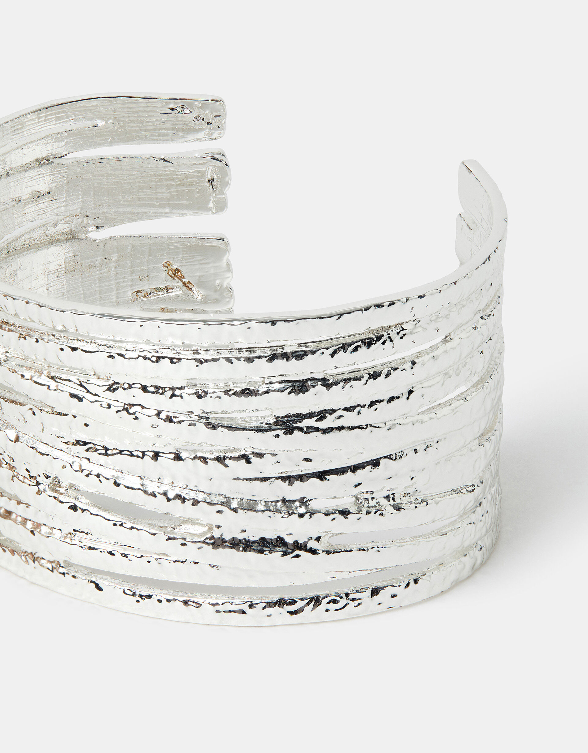 Texture Layered Cuff Bracelet | Accessorize (Global)