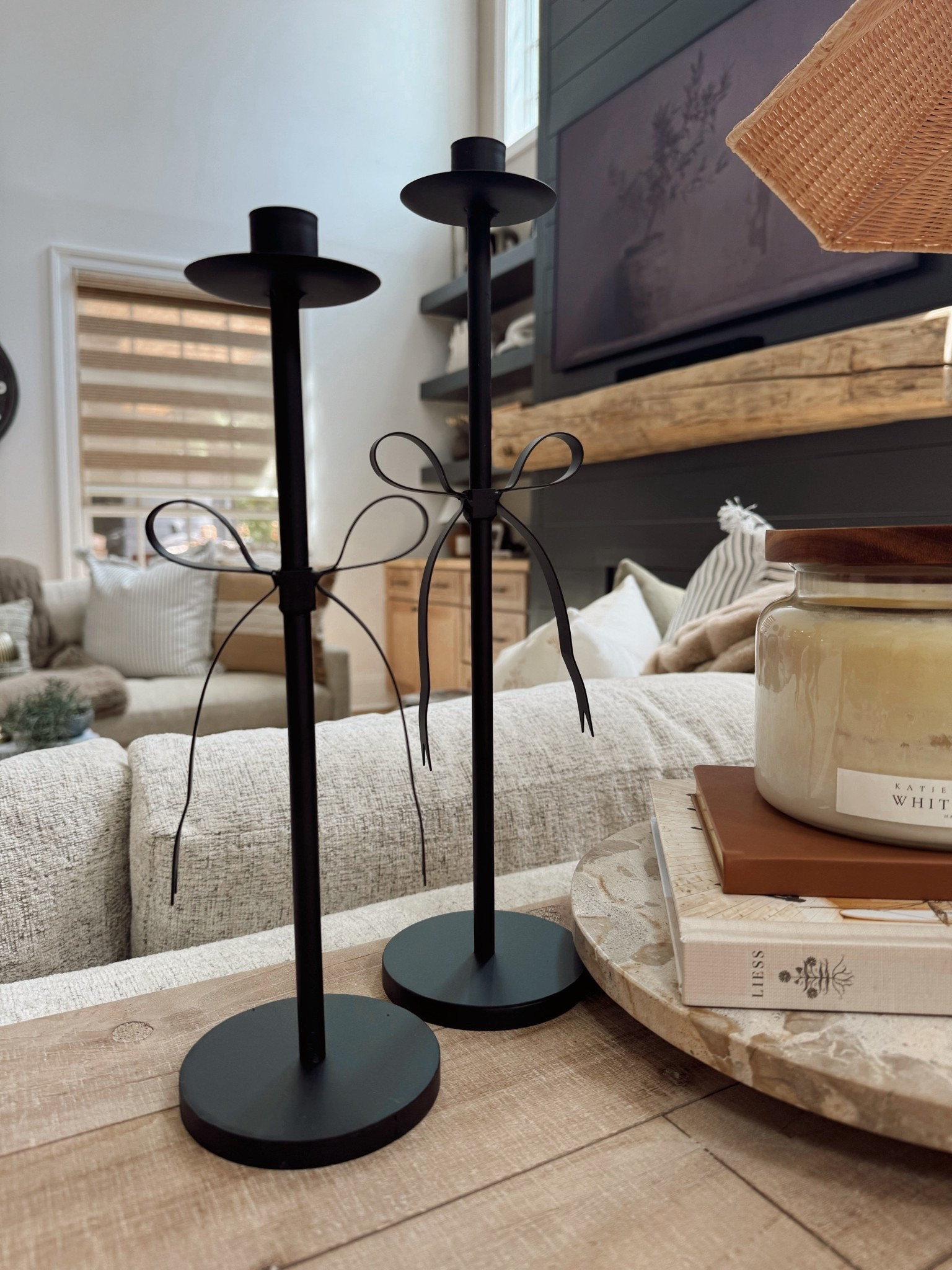 OBSESSED w/ these bow candlesticks! 😍🖤 so fun & great quality! They come in a pack of 2!

Amazon home / bows / cozy decor / fall / candle sticks / neutrals / decorate / Holley Gabrielle 

#LTKStyleTip #LTKFindsUnder50 #LTKHome