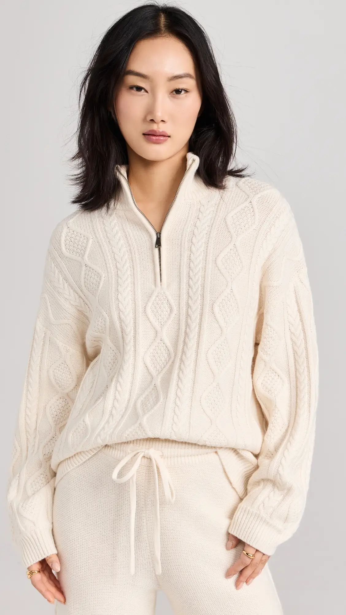Dakota Cable Half Zip Sweater | Shopbop