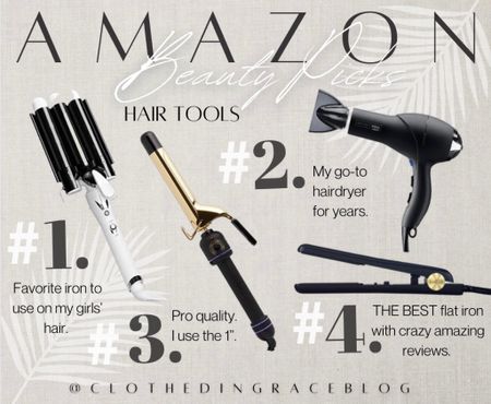 My favorite hair tools and they all ship prime 