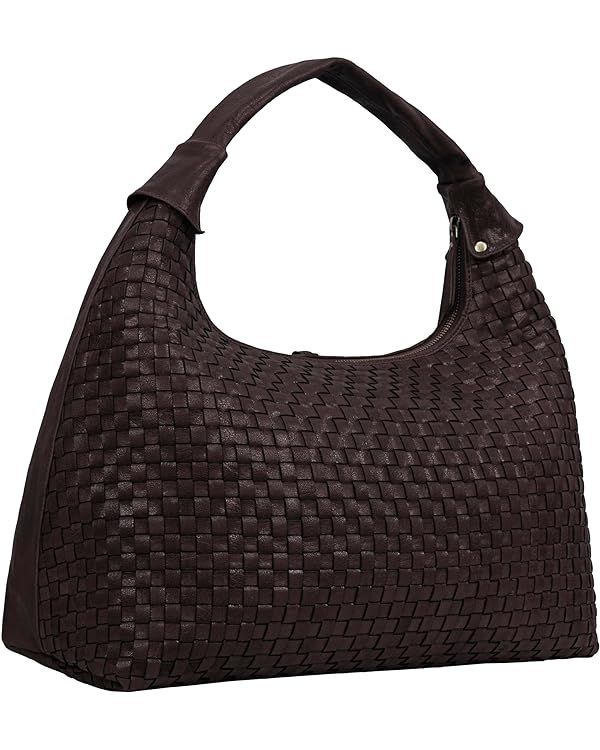 Addison Braided Leather Tote Bag for Women | Amazon (US)