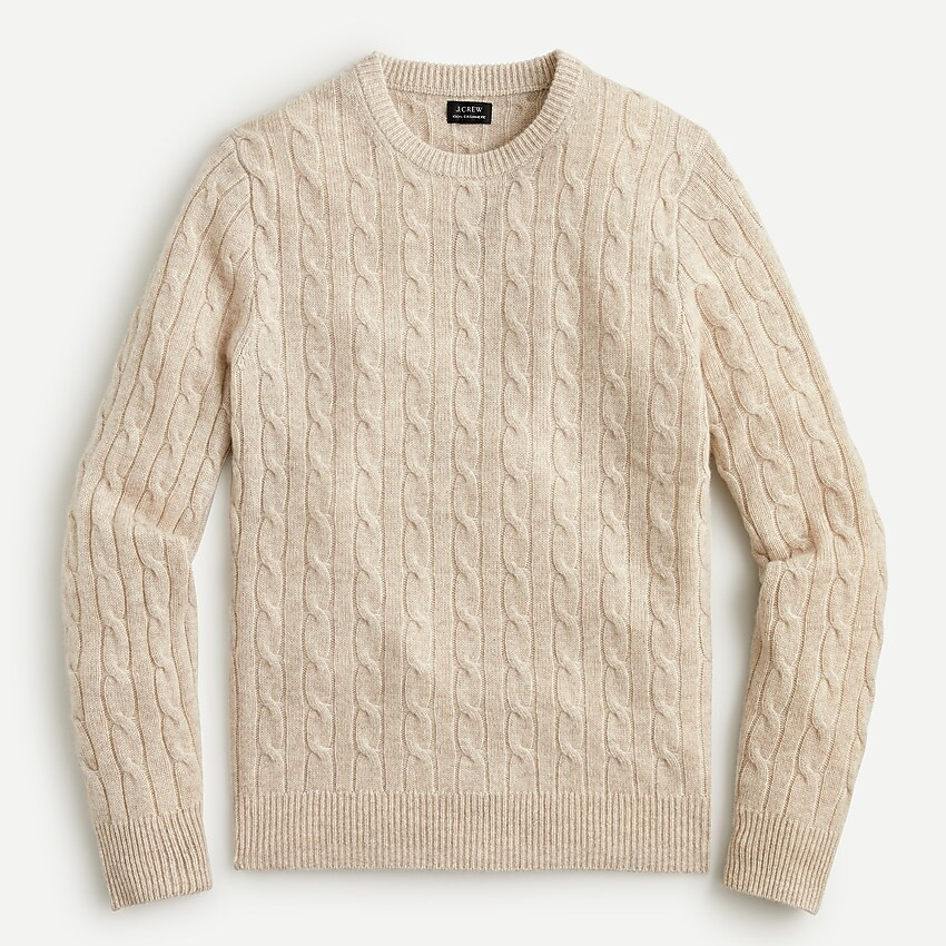 Cashmere cable-knit sweater | J. Crew US
