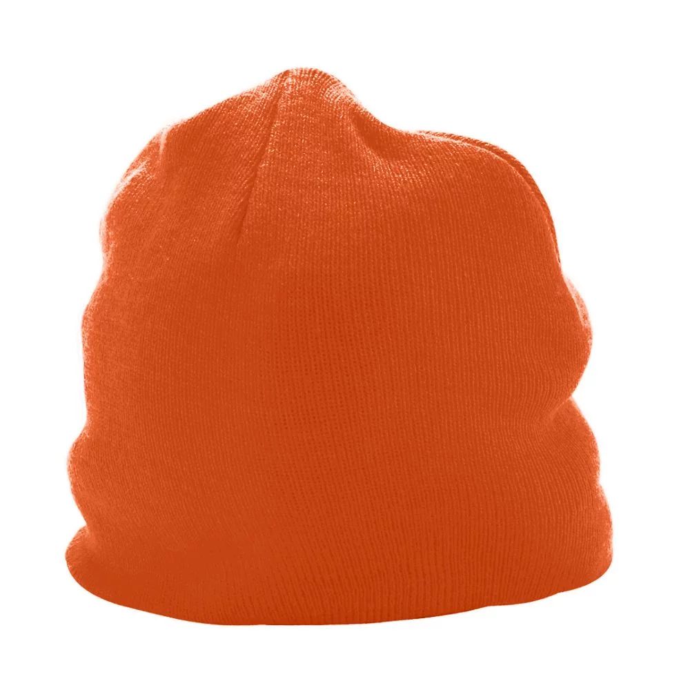Augusta Men's Close-Fitting Knit Beanie, Orange, One Size | Walmart (US)