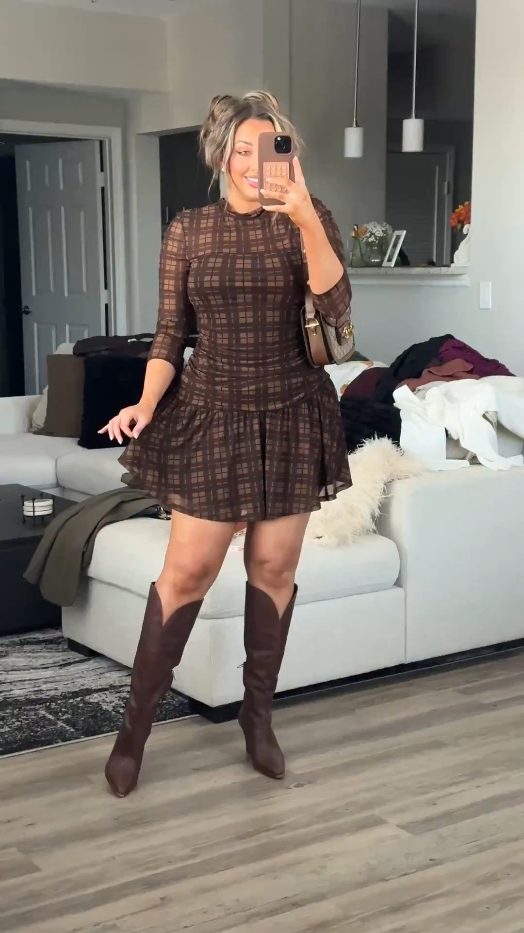 The cutest Thanksgiving outfit ever! My fall haul is HERE 🍂 Cozy-core pieces, warm-toned layers & autumn essentials you’ll want on repeat. 

Use discount code BESTIE at checkout to save $$! Wearing a medium in tops/large in bottoms and dresses

#LTKunder50 #fallhaul #sweaterweather #layeringseason



#LTKSeasonal #LTKParties #LTKHoliday