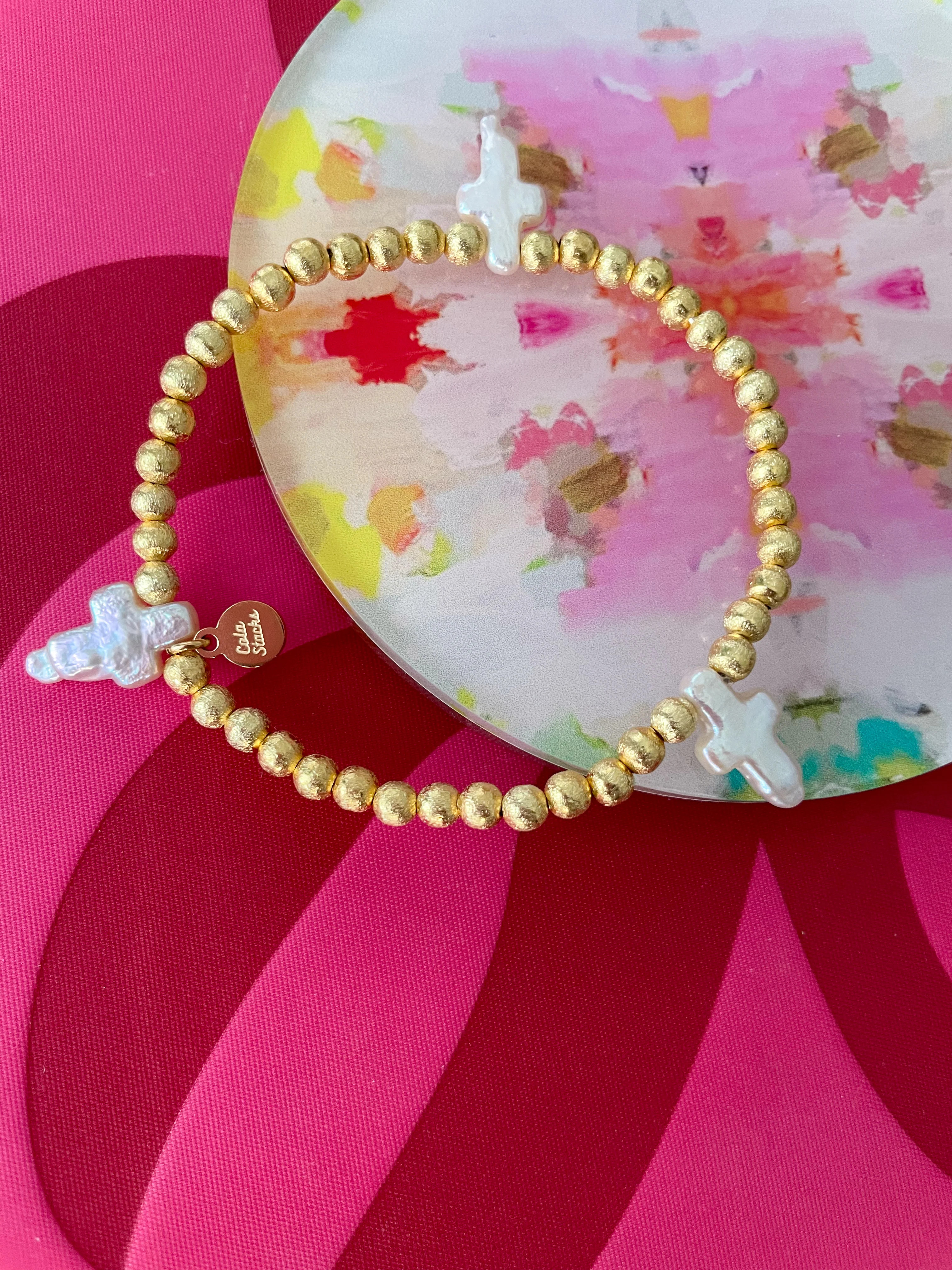 Jesus Saves Bracelet | Cola Stacks