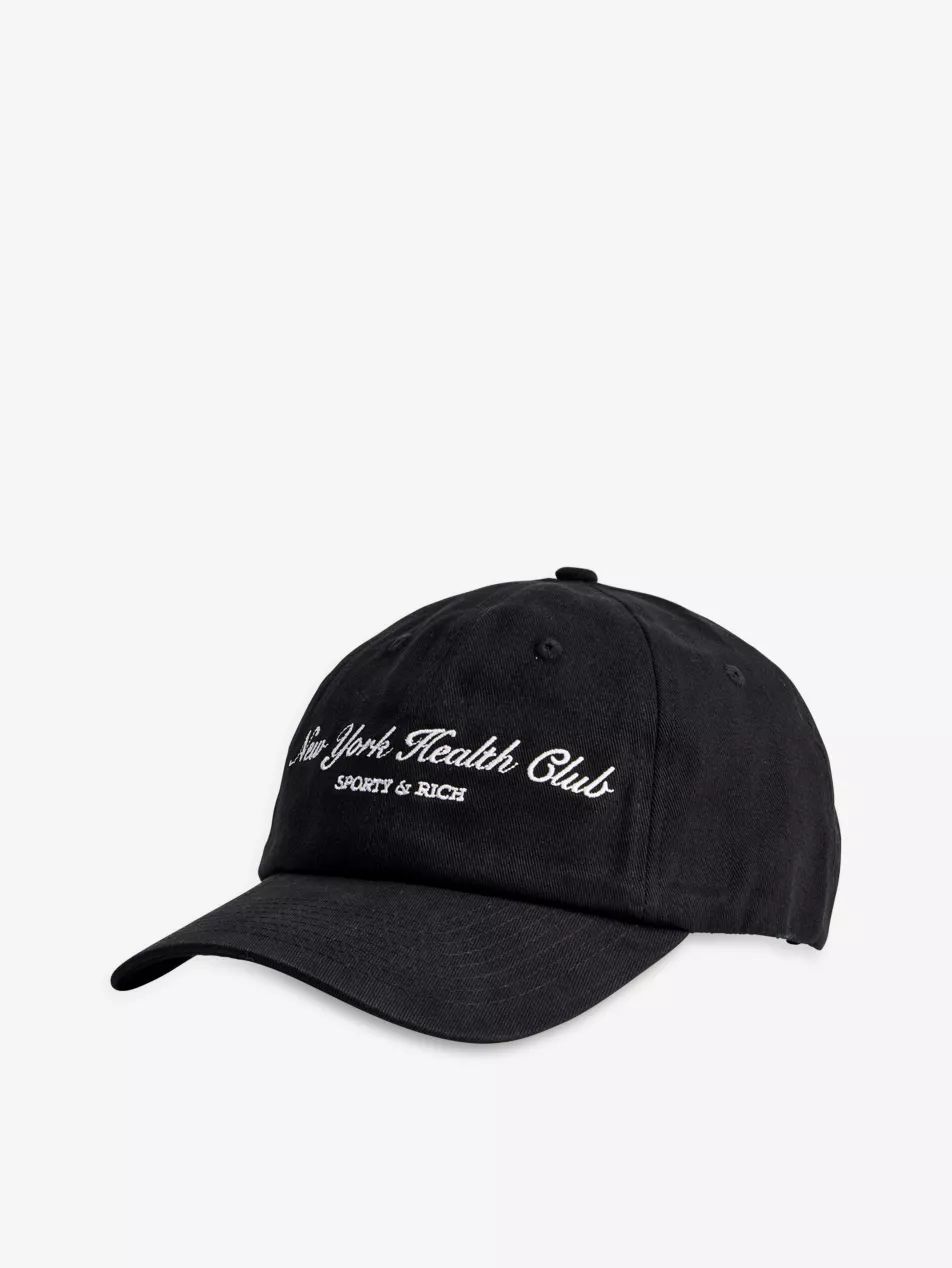New York Health Club cotton-twill baseball cap | Selfridges