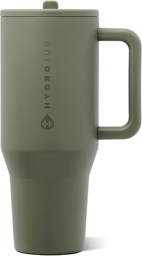 HydroJug Traveler 40oz, Insulated Tumbler with Handle & Straw, Courtyard | Amazon (US)