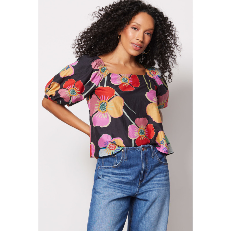 VELVET Jasmine Floral Top | EVEREVE | Evereve