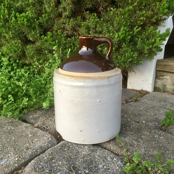 Ceramic Glazed Moonshine Jug | Etsy (US)