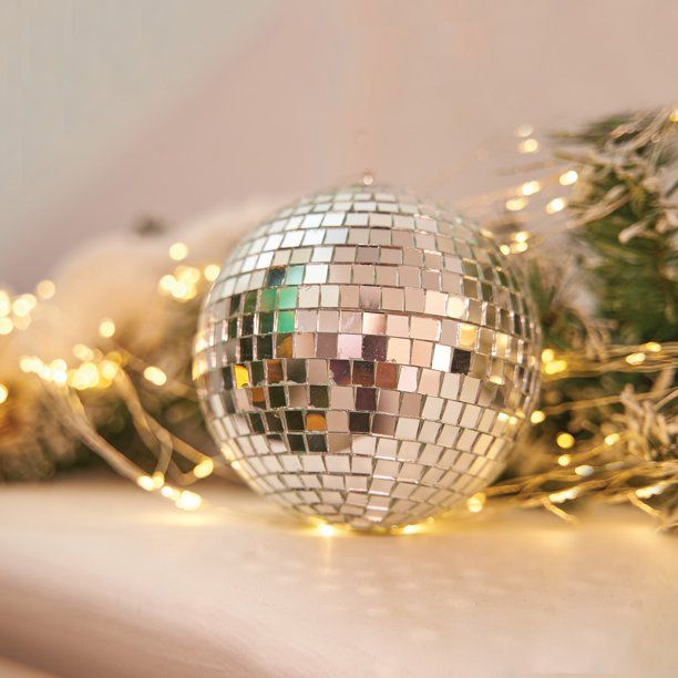 Efavormart 4 PCS 4" Groovy Glass Mirror Disco Ball Party Decoration for Wedding Event Birthday Pa... | Walmart (US)