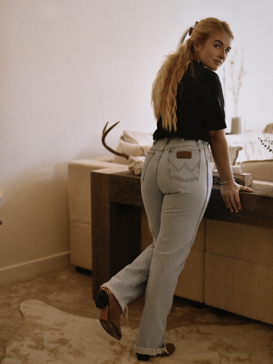 Thrifted Wrangler denim of my dreams!! 

#LTKPetite #LTKWorkwear
