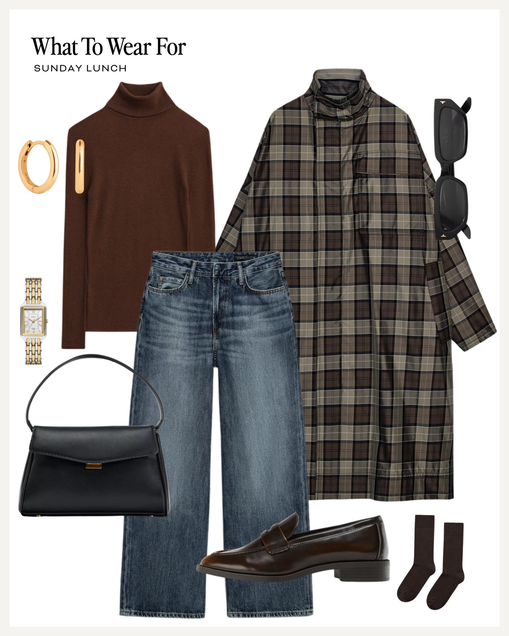 Sunday lunch 

Checked coat / Zara new in / jeans / loafers / turtleneck / autumn fashion

#LTKstyletip #LTKuk #LTKautumn