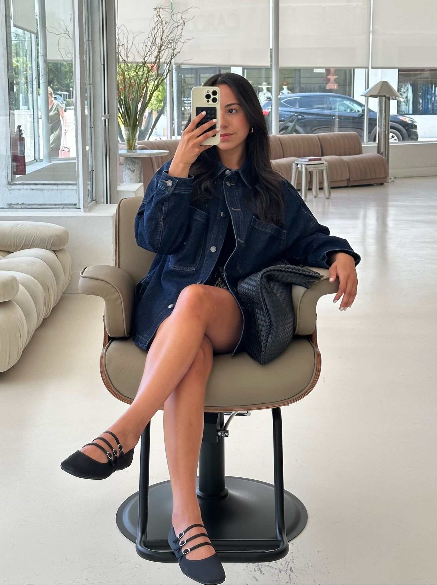 denim jacket 

#LTKStyleTip