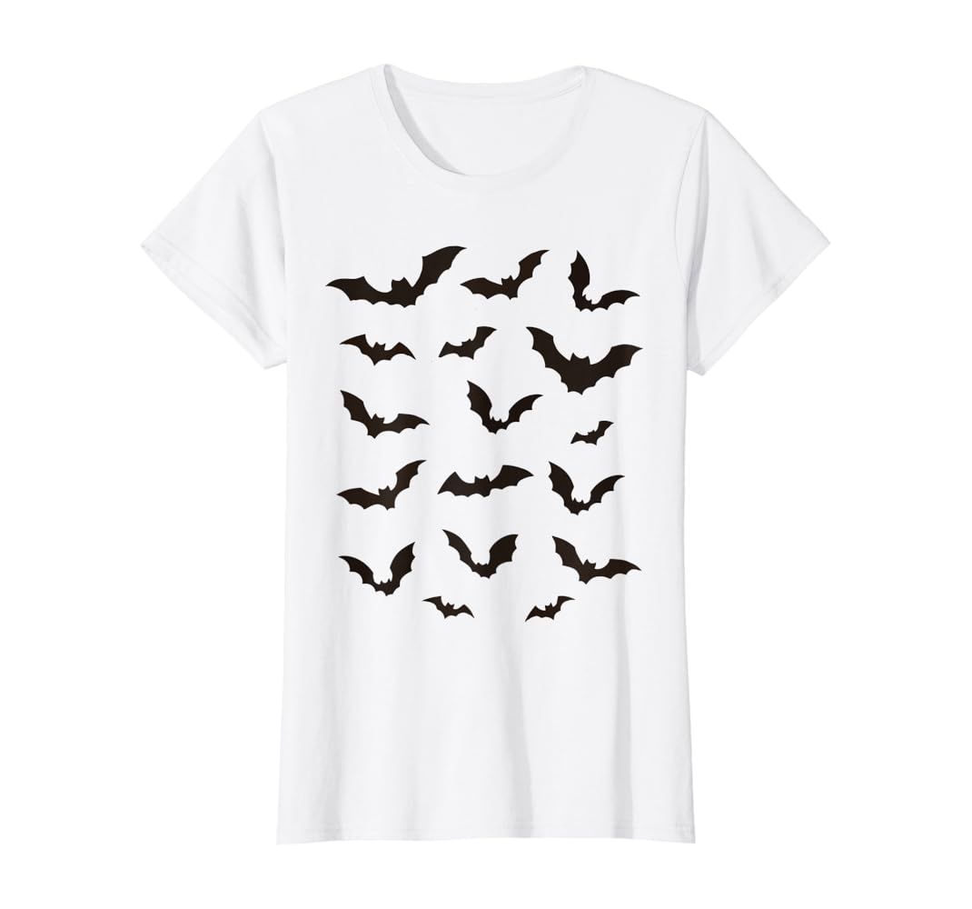Halloween Bats Costume Halloween Bat Shirt Kids Boys Girls T-Shirt | Amazon (US)