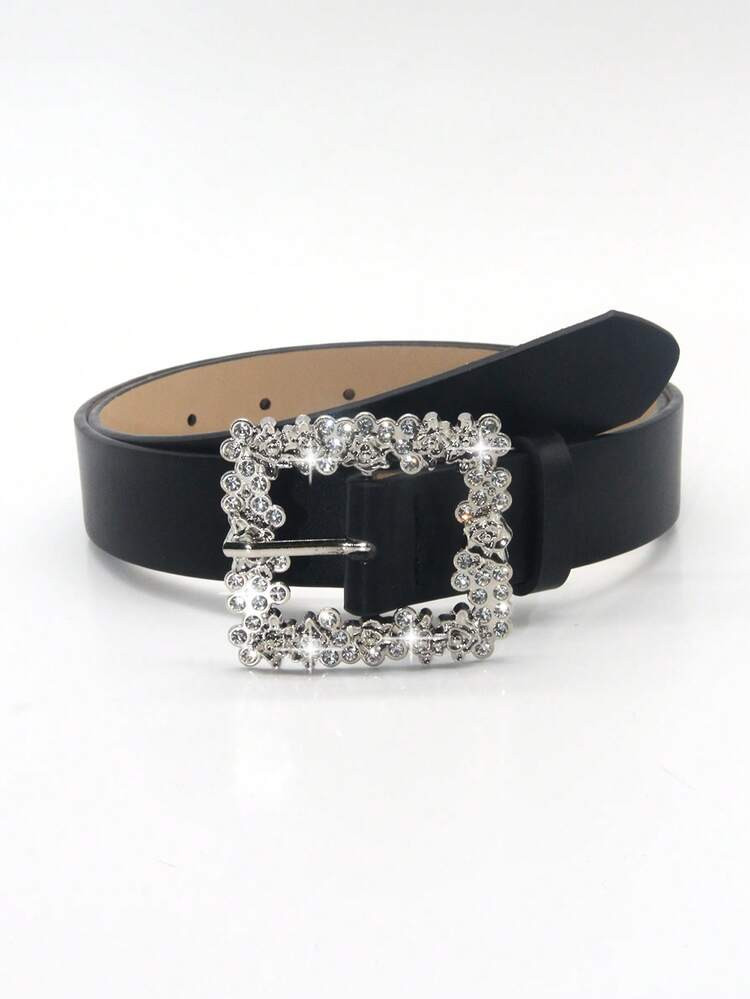 Gürtel mit Strass-Schnalle | SHEIN