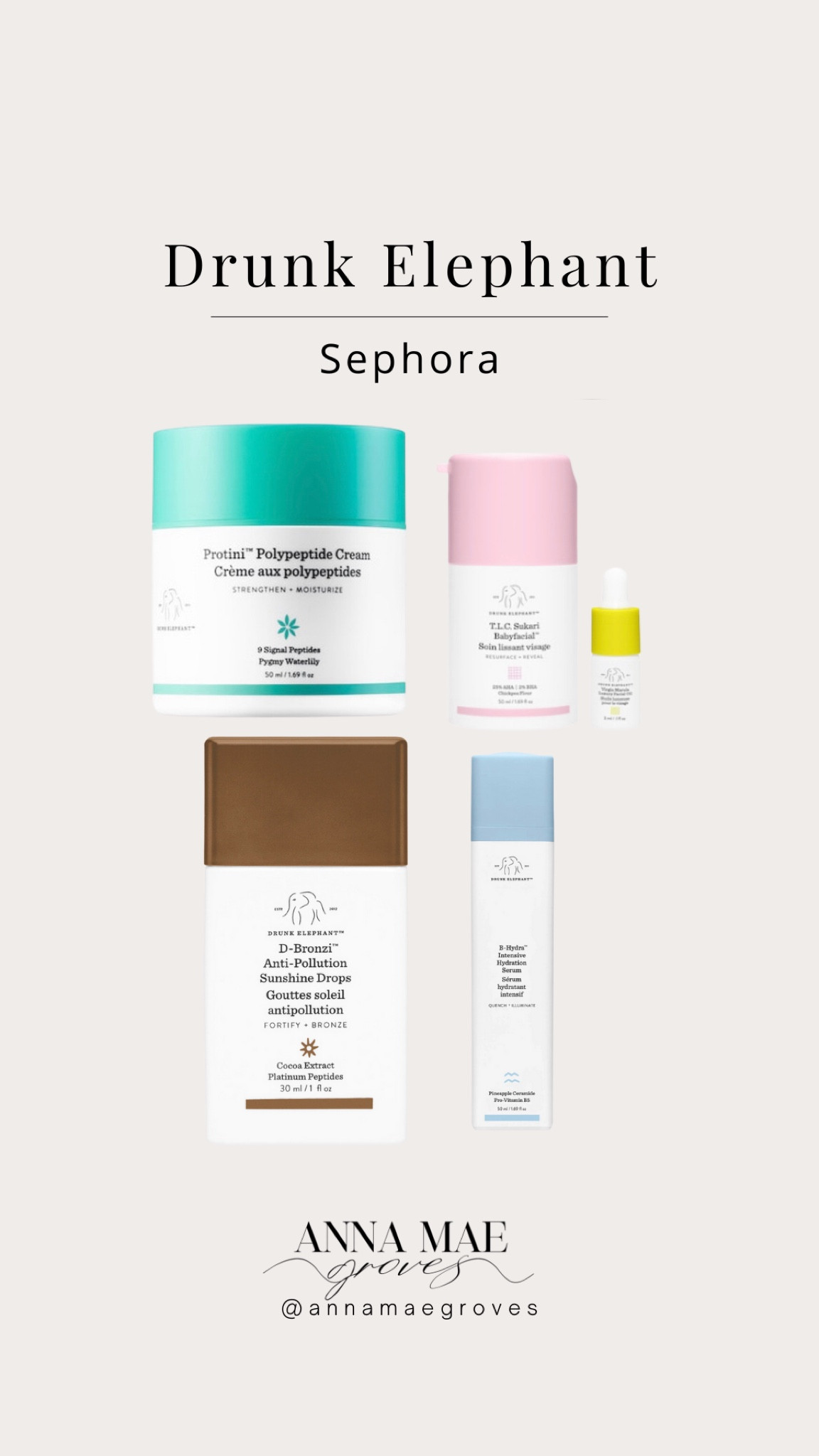 Are you skin cycling?  On your recovery nights AND daytime, use hydrating products to help keep your moisture barrier intact. Boost with a peptide, too! I partnered with @Drunkelephant and made a skincare smoothie! 

I used Protini Polypeptide Cream and B-Hydra Intensive Serum for the days you need extra hydration. Added D-Bronzi Anti-Pollution Drops for an antioxidant boost (this is also fantastic to mix with your products if you can’t tolerate straight vitamin c for daytime!) Everything’s at @sephora- more details in stories and my LTK!

#DrunkElephantPartner


#LTKbeauty