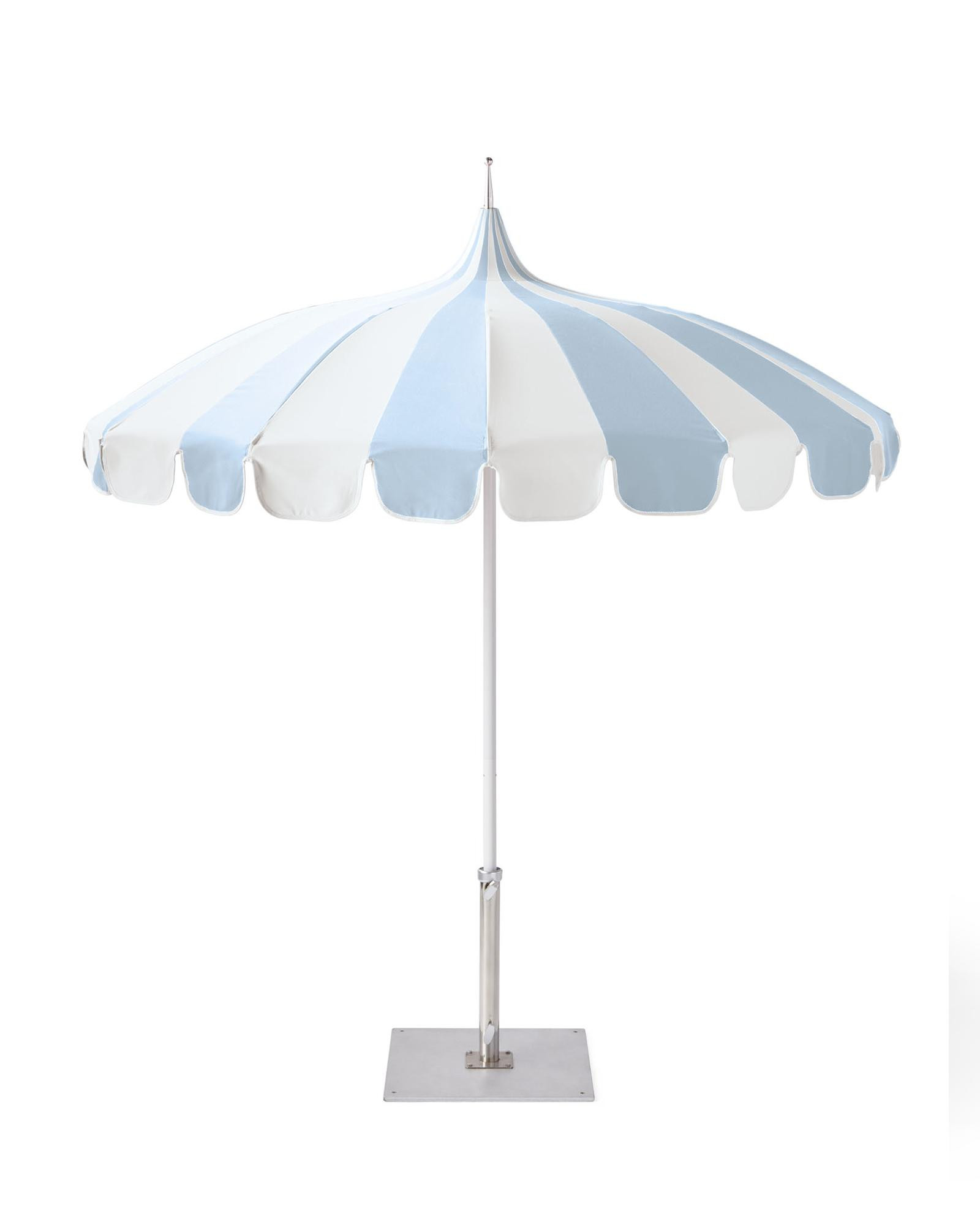 Eastport Striped Umbrella | Serena and Lily