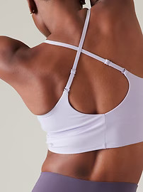 Elation V-Neck Longline Bra A-C | Athleta