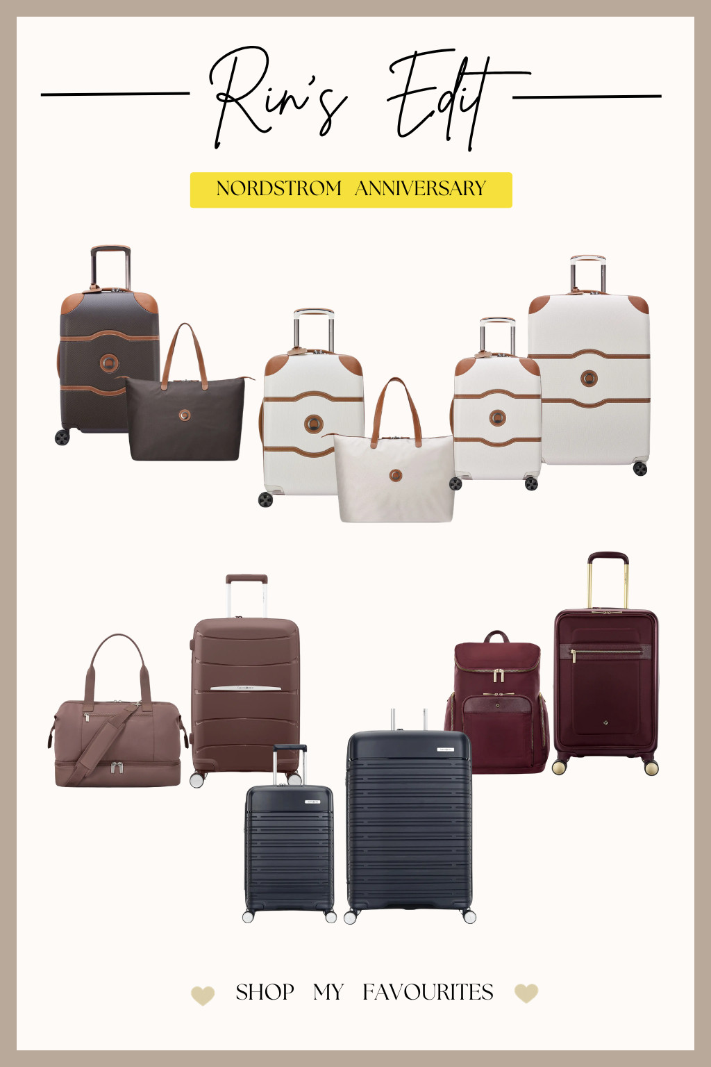 so many luggage sets on sale at Nordstrom Anniversary sale!  

 #LTKmomlife #LTKSaleAlert #LTKTravel
