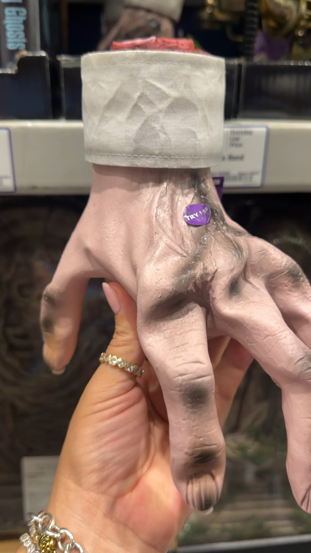 This moving hand walks around on its own!

#LTKSeasonal #LTKHome #LTKSaleAlert