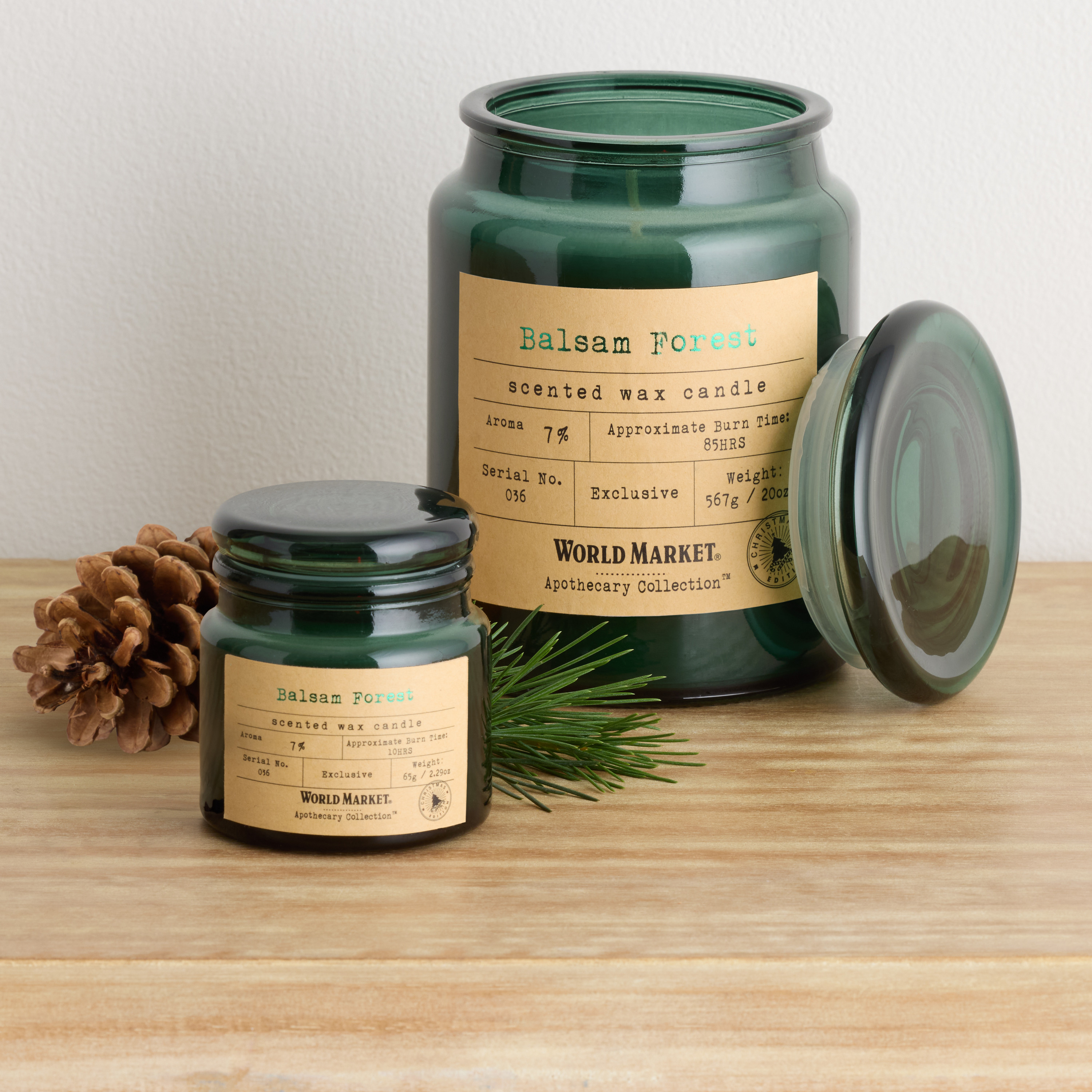 Apothecary Balsam Forest Scented Candle | World Market