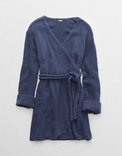 Aerie Sweater Wrap Dress | American Eagle Outfitters (US & CA)