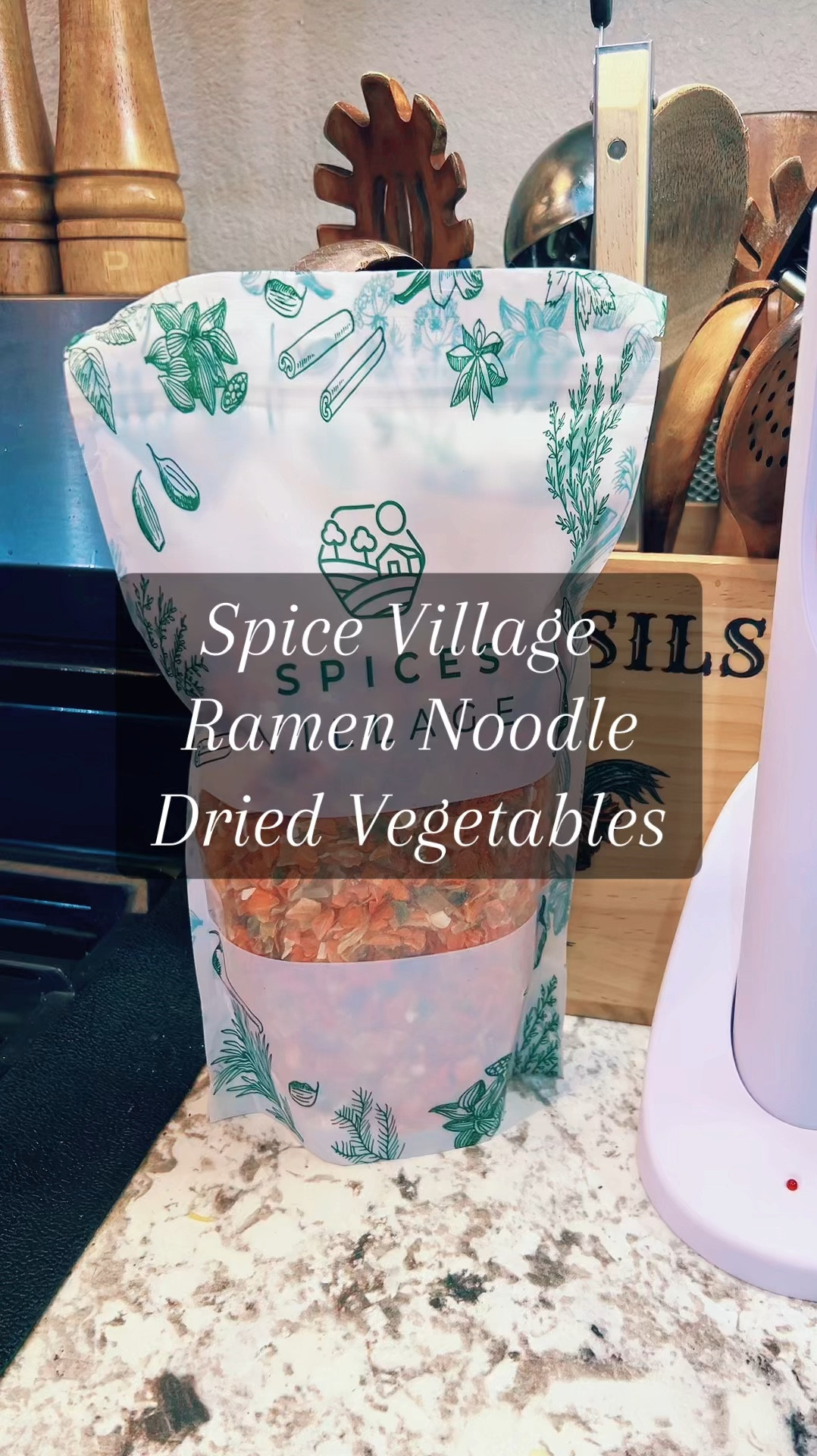 Ah, ramen noodles! A classic, comforting lunch that never fails to warm my soul. But even more now that I found Spices Village Dried Vegetable Ramen Topper! This magical blend of dried veggies is so good it takes ramen to a whole new level. 
Grab Yours Here: https://amzn.to/4eR7C2l

Each bite bursts with flavor, turning my simple bowl of noodles into a gourmet experience. What's even better? These veggie toppers are versatile! Plus, I can use them in other dishes by just rehydrating them before adding them in. Whether it's a stir-fry, a hearty soup, or even a salad, these dried vegetables add that extra oomph we all crave in our meals.

For all my fellow ramen enthusiasts, you have to try this! Not only does it elevate your ramen game, but it also adds a nutritious punch to your everyday cooking. So next time you find yourself reaching for a pack of ramen, remember: a sprinkle of Spices Village Dried Vegetable Ramen Topper is all you need to transform your meal into something extraordinary! #ramennoodles #ramenlover #ramenchallenge #ramenbowl #ramenlover #amazonfind #founditonamazon #amazonfinds 

#LTKVideo #LTKHome