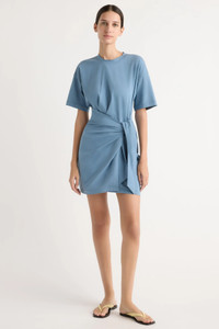 Click for more info about Fallon Organic Cotton T-Shirt Wrap Dress (Women) | Nordstrom