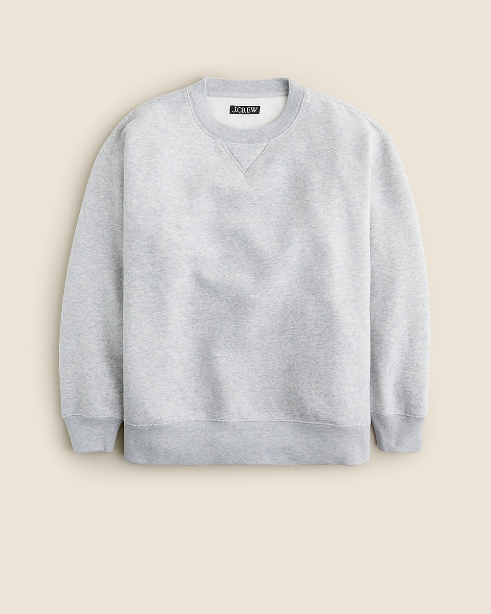 Heritage fleece oversized crewneck sweatshirt | J. Crew US