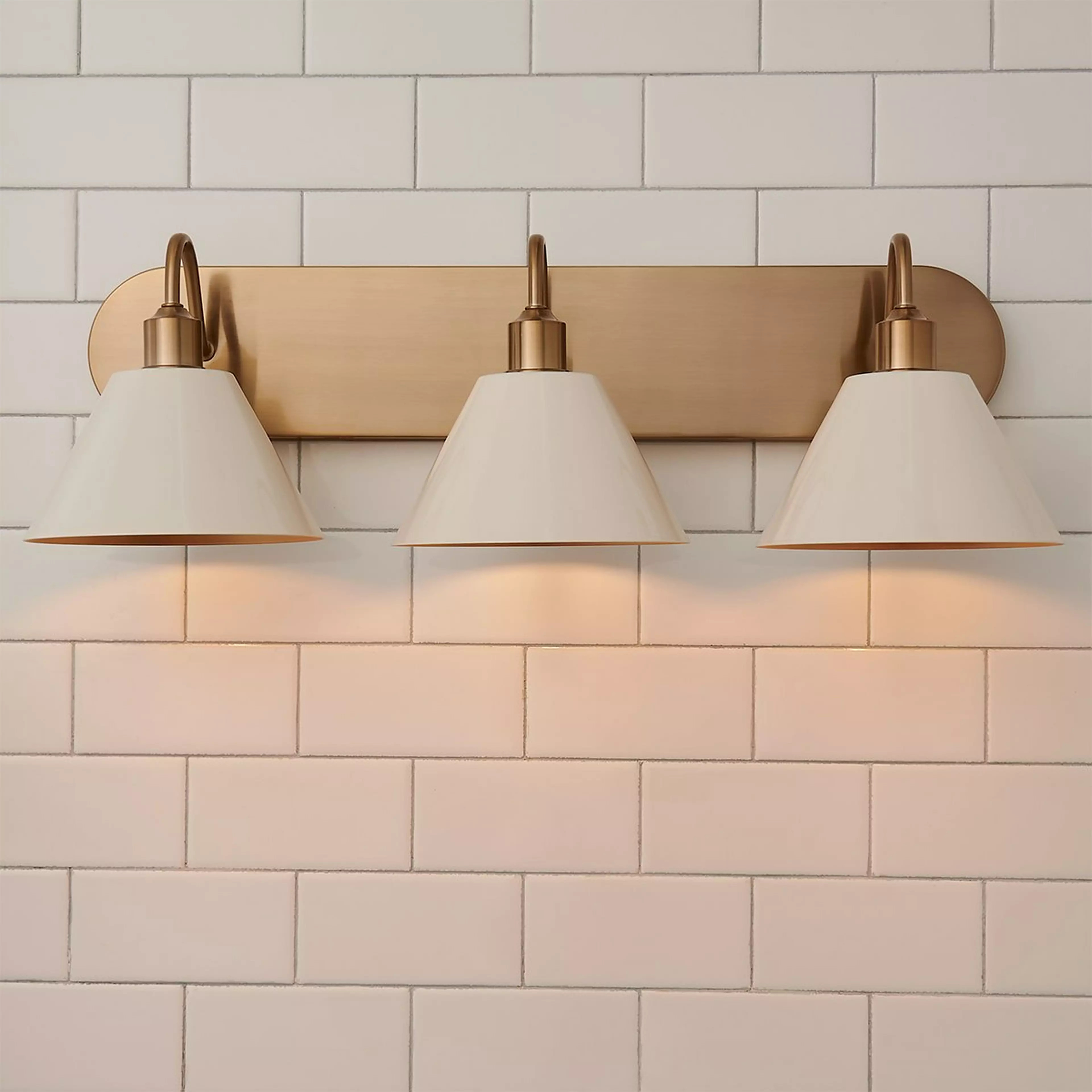 Chris Loves Julia Edie Vanity Light - 3 Light | Shades of Light
