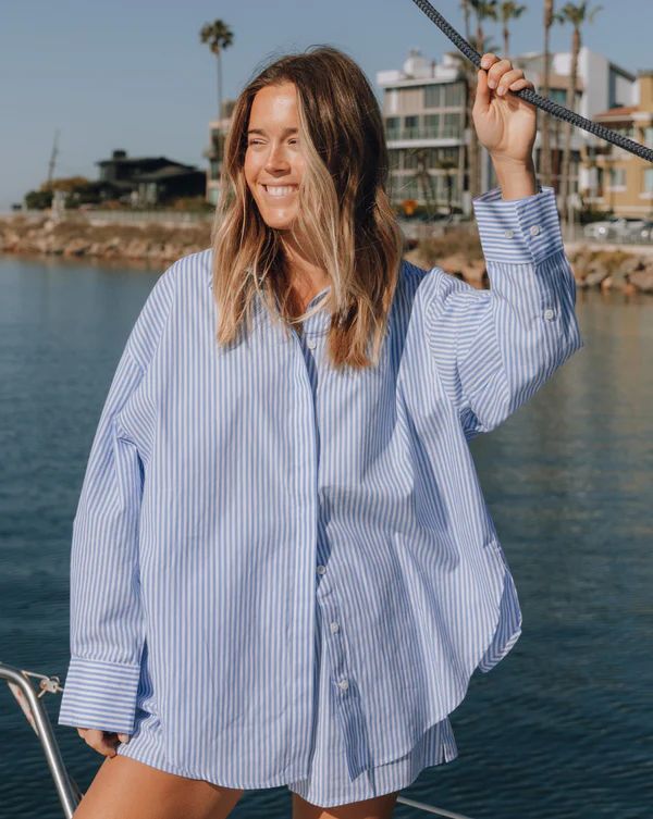 Oversized Button Down | Daily Drills