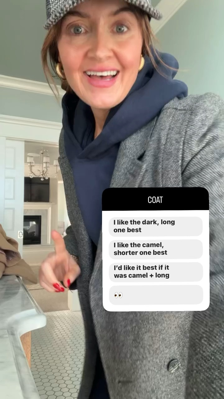 A great wool overcoat instantly upgrades sweatsuits and matching sets. This is my favorite New Yorker style hack!

Mine is a vintage find, but I’ve rounded up some great ones at different price points. 

I prefer 100% wool (the Aritzia marked as “exact product” is the best quality/warmth choice) or as close to that as possible for the warmth factor, but do what your budget allows!


#LTKSeasonal #LTKOver40 #LTKStyleTip