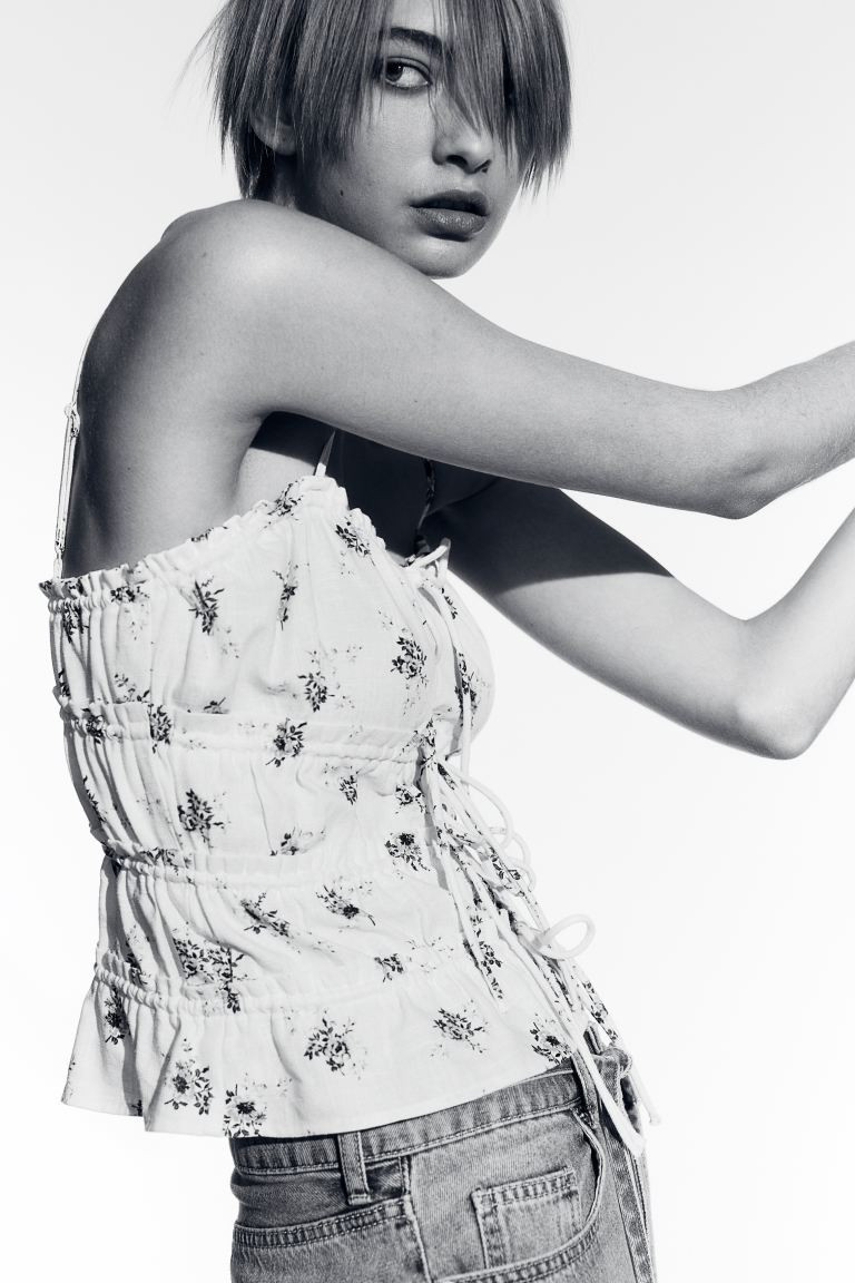 Drawstring-detail Camisole Top | H&M (US + CA)