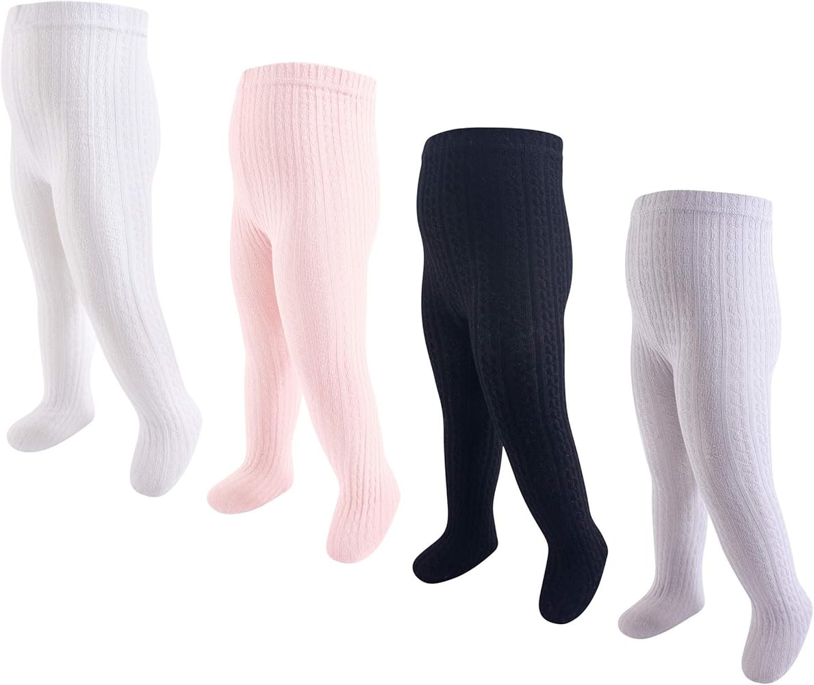 Hudson Baby baby-girls Cotton Rich Tights | Amazon (US)