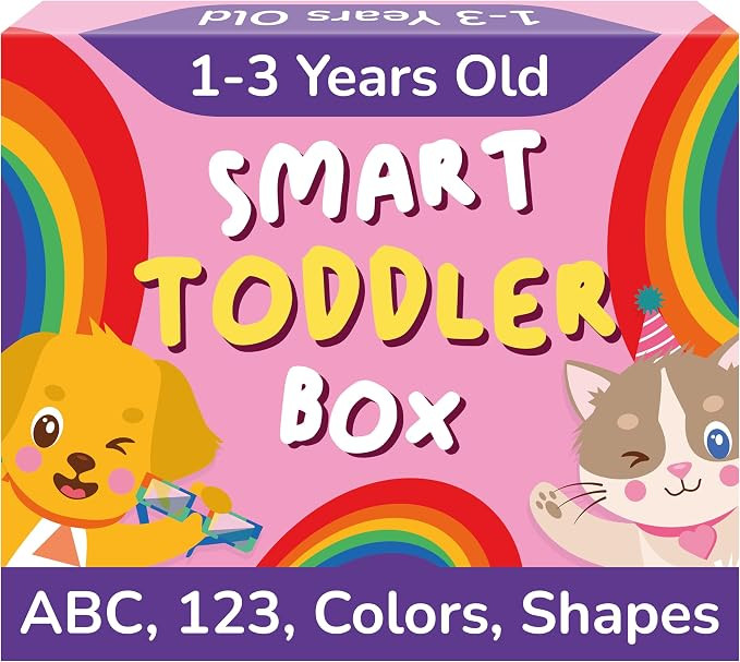 TOYVENTIVE Books, Toddler Flash Cards, and Puzzles – Educational Toys and Birthday Gifts for 1,... | Amazon (US)