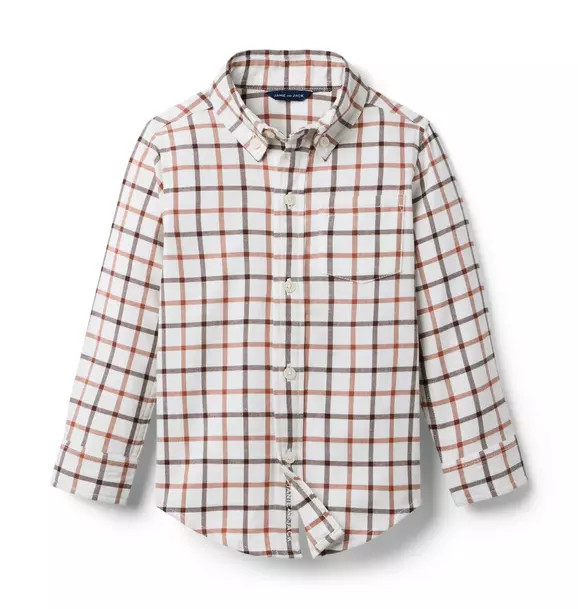 Tattersall Flannel Shirt | Janie and Jack