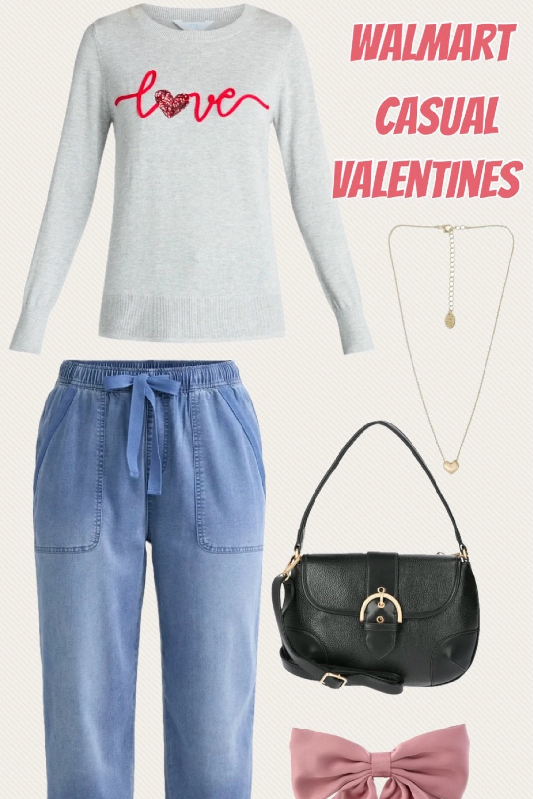 Casual Walmart Valentine’s look

#LTKFindsUnder50
